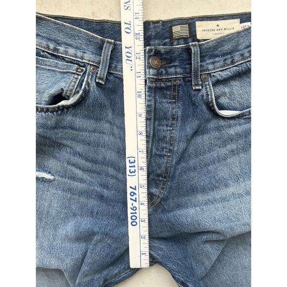 Imogene Willie Jeans Harper Vidalia Mill Selvedge Cotton Button Fly Women 29 x27 - Picture 5 of 11